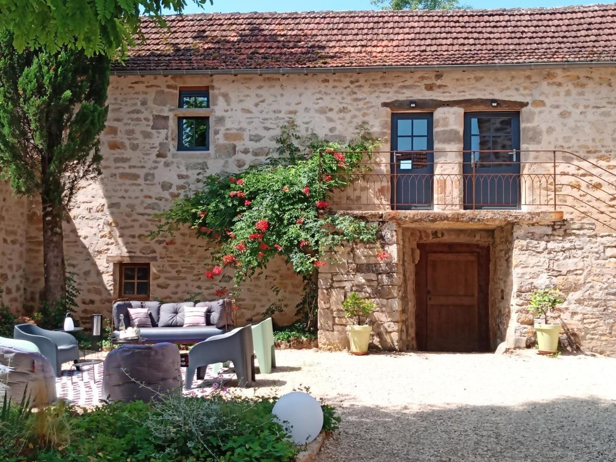 Les Granges De L Abbaye Bed & Breakfast Ginals Bagian luar foto